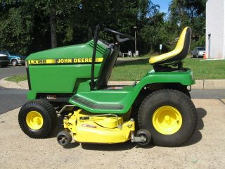 john deer tractor lx188 hydro lawn mower 