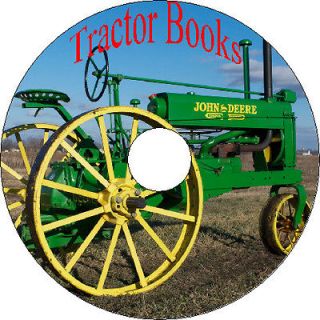 Farm Tractors & Attachments, Fix & Repair Manuals 25 Old Books On CD