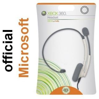 brand new official xbox 360 live headset by microsoft time