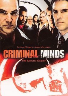 Criminal Minds The Second Season (DVD, 2007, 6 Disc Set)