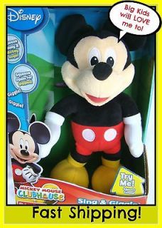 singing mickey mouse in TV, Movie & Character Toys