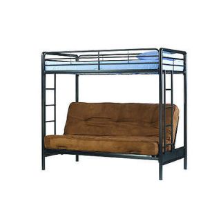 Newly listed Dorel Home Products Twin Futon Bunk Bed   Black