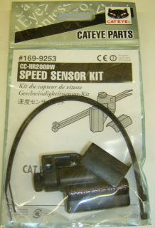   Wireless Speed Sensor 169 9253 for Cat Eye CC HR200DW Double Wireless