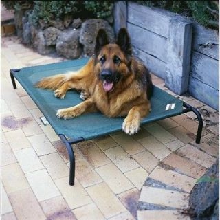 NEW Coolaroo Large Elevated Steel Frame Pet Dog Bed   Brunswick Green