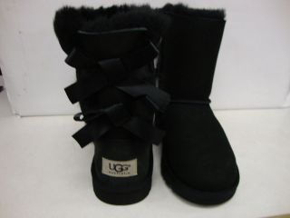 ugg australia bailey bow black style 3280t t blk infant girls boots 