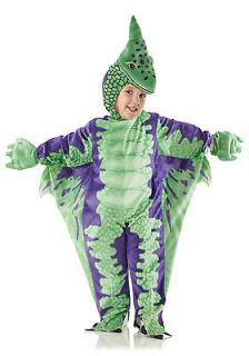 infant toddler green and purple pterodactyl costume