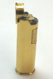 vintage gold plated dunhill lighter from united kingdom time left