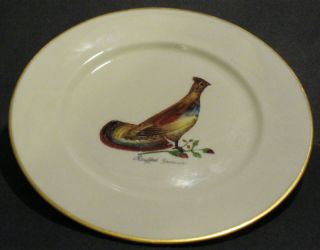 wheeling decorating ruffed grouse collector plate wv 