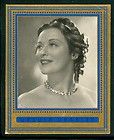 1937 Ursula Grabley, German comedic actress, vintage cigarette card 
