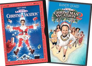National Lampoons Christmas Vacation 1 2 DVD, 2004, 2 Disc Set, side 