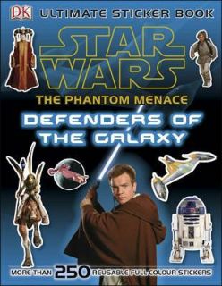 NEW Star Wars the Phantom Menace Ultimate Sticker Book Defenders by 