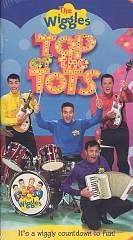 newly listed wiggles the top of the tots vhs 2004