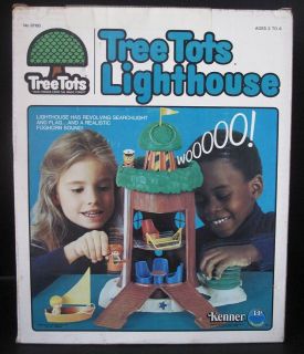 Vintage NEW Kenner Tree Tots Treehouse Lighthouse Playset NEW SEALED 