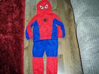 NEW Boys Spider Man Dress Up Costume With Mask Age 6   7 Year 