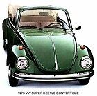 1973 vw super beetle convertible green o mag enlarge buy