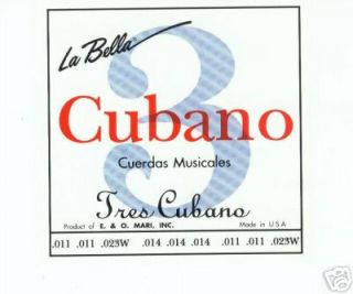 labella tres cubano cuban tres string set 9 string l730