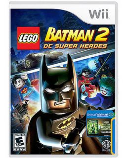 New LEGO Batman 2 DC Super Heroes ( Wii, 2012) Robin, Bane Sealed