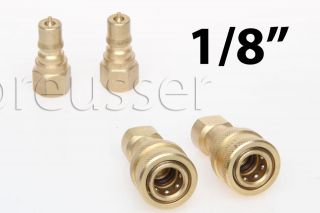   Cleaning Quick Disconnects 1/8 for wands truckmount QD coupler brass