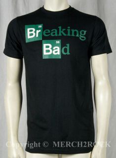 Authentic BREAKING BAD Logo T Shirt S M L XL 2XL Licensed NEW