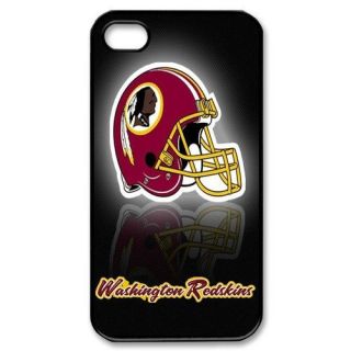 The Washington Redskins iPhone 4 or 4S Hard Plastic black case cover 