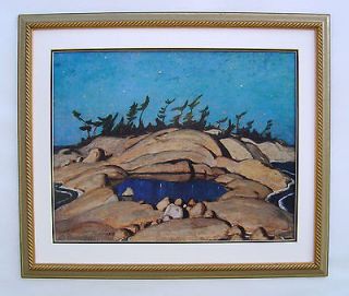 Group of Seven, A. Y. Jackson Night, Pine Island Large Print in 