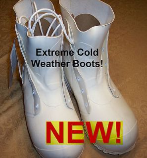   MILITARY WHITE EXTREME COLD WEATHER MICKEY MOUSE BUNNY BOOTS SIZE 11R