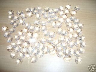 100 pieces 14mm 30 % lead crystal octagon prisms time