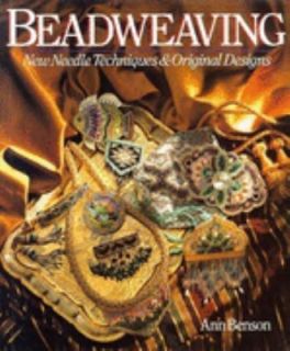 Beadweaving, Ann Benson Techniques and Designs Book craft hobby RARE