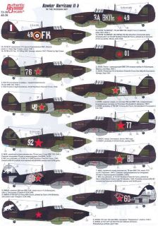 authentic decals 1 72 hawker hurricane iib fighter time left