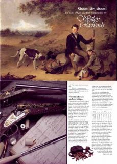 westley richards co 1986 gun catalog