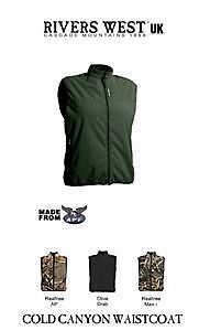 rivers west uk cold canyon vest in 3 colourways more