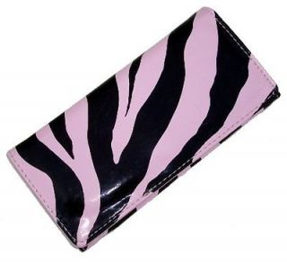 zebra stripes goth rockabilly punk emo 80s purse wallet