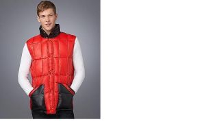 adidas originals red trekker puffer vest jacket new more options