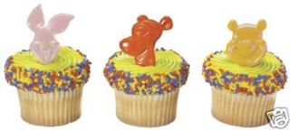 winnie the pooh tigger piglet eeyore cake cupcake rings time
