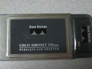 cisco aironet 350 series wireless lan adapter 