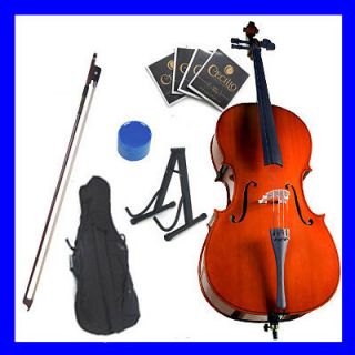 NEW CECILIO FULL SIZE 4/4 CELLO +Everything You Need to Start