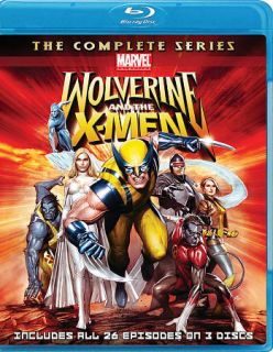 Wolverine and the X Men The Complete Series Blu ray Disc, 2010, 3 Disc 