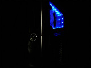 xcm black knight case with blue led for xbox 360