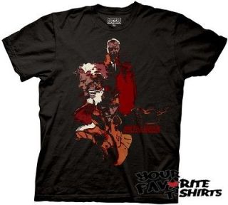 metal gear solid faces adult tee shirt s m l