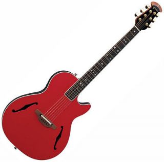 NEW OVATION VIPER YM68 YNGWIE J. MALMSTEEN RED ACOUSTIC ELECTRIC 