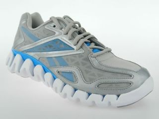 REEBOK ZIGSONIC ZIGTECH ZIG NEW Womens Grey Blue Running Walking Shoes 