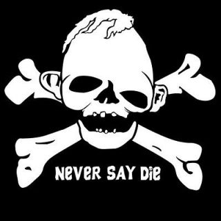 Newly listed Mens Adult T Shirt Sloth Skull and Crossbones Never Say 