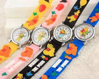 lost 8pcs bear children wristwatches best for child gift from