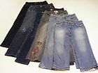 Lot of SIX Girls Jeans Size 16 Abercrombie Justice Zana Di and More