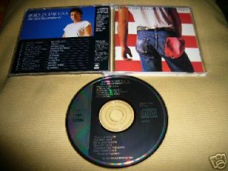 bruce springsteen born in the usa japan cd 35dp 1st pr from hong kong 