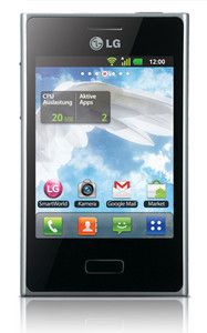 LG Optimus L3 E400   1 GB   Black Unlocked Smartphone