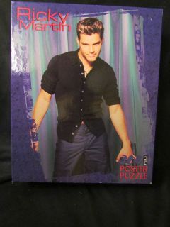 vintage ricky martin 300 pc poster puzzle new time left