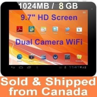 Android 4 0 Tablet PC 1024MB 8GB A10 Cortex A8 1 5GHz Capacitive 