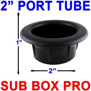 port tube subwoofer sub woofer speaker box pro audio