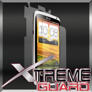   FULL BODY Clear LCD Screen Protector Shield Skin For HTC One X
